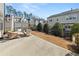 Private backyard with patio and partial fence view at 1072 Heyward Way, Alpharetta, GA 30009