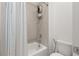 Simple bathroom with shower and tub at 1072 Heyward Way, Alpharetta, GA 30009