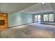 Spacious finished basement with large windows and wet bar at 1550 Oak Creek Dr, Marietta, GA 30066