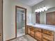 Bathroom with vanity, sink, and shower at 1550 Oak Creek Dr, Marietta, GA 30066