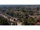 An aerial view of a home on a tree-lined street at 2107 Penrose Dr, Atlanta, GA 30344