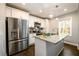 Modern kitchen featuring stainless steel appliances and granite countertops at 2107 Penrose Dr, Atlanta, GA 30344