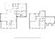 Detailed floor plan of a two-story house with multiple bedrooms and bathrooms at 7570 Weston Club Dr, Suwanee, GA 30024