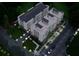 Night time aerial view of townhouses with landscaping at 1237 Memorial Se Dr # 403, Atlanta, GA 30316