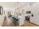 Modern kitchen with stainless steel appliances and an island at 1237 Memorial Se Dr # 403, Atlanta, GA 30316