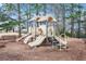 Community playground for residents including slides, swings, and benches at 173 Mill Creek Dr, Canton, GA 30115