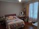 Charming bedroom with a vanity and hardwood floors at 650 Kingston Highway, Kingston, GA 30145