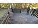 Wooden deck overlooking backyard at 206 Sherwood Loop, Mcdonough, GA 30253