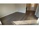 Living room with grey vinyl plank flooring at 206 Sherwood Loop, Mcdonough, GA 30253