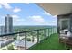 Relaxing balcony boasting stunning city and treetop views at 3630 Peachtree Ne Rd # 2005, Atlanta, GA 30326