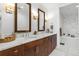 Double vanity bathroom with marble countertops at 3630 Peachtree Ne Rd # 2005, Atlanta, GA 30326
