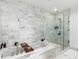 Spa-like bathroom with soaking tub and shower at 3630 Peachtree Ne Rd # 2005, Atlanta, GA 30326