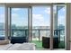 Panoramic city views from a balcony with artificial turf at 3630 Peachtree Ne Rd # 2005, Atlanta, GA 30326