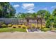 A covered outdoor dining area with a patio at 1382 Branch Dr # A, Tucker, GA 30084