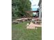 Deck and patio area with pergola at 255 Thornbush Ln, Lawrenceville, GA 30046