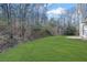 Spacious backyard with lush green grass and natural surroundings at 2295 Creekview Trl, Decatur, GA 30035