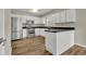 Modern kitchen with stainless steel appliances and white cabinets at 3029 Oakvale Hts, Decatur, GA 30034