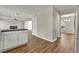 Modern kitchen with stainless steel appliances and white cabinets at 3029 Oakvale Hts, Decatur, GA 30034