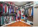 Large walk-in closet with ample shelving and hanging space at 3363 Fernview Dr, Lawrenceville, GA 30044