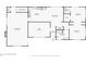 Floor plan of the first level showing all of the rooms at 7034 Capps Ferry Rd, Douglasville, GA 30135