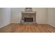 Stone fireplace in living room at 5918 Highway 20 Se, Cartersville, GA 30121