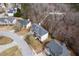 Aerial view with address of the home located at 6834 Fireside Lane at 6834 Fireside Ln, South Fulton, GA 30349