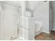 Bathroom with shower and garden tub at 3736 Busker Mill Ln, Ellenwood, GA 30294