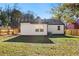 Large backyard with new wooden fence and grassy area at 2007 North Nw Ave, Atlanta, GA 30318