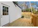 Nice wooden deck with access to backyard at 2007 North Nw Ave, Atlanta, GA 30318