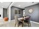 Bright dining room with hardwood floors and a modern dining table at 2007 North Nw Ave, Atlanta, GA 30318