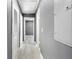 Clean and bright hallway with grey walls and hardwood floors at 2007 North Nw Ave, Atlanta, GA 30318