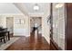 Bright and spacious entryway with hardwood floors at 4705 Sanderling St, Cumming, GA 30041