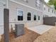 Private patio with concrete slab and space for outdoor furniture at 747 Trevett Way, Marietta, GA 30062