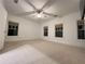 Large bedroom with carpet and ceiling fan at 18 Peachtree Ne Ave # 1, Atlanta, GA 30305