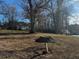 Wooded lot with a tree stump, offering a private setting at 3430 Holly Springs Pkwy, Canton, GA 30115