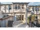 Townhouse exterior with sliding glass doors to patio at 273 Devonshire Dr, Alpharetta, GA 30022