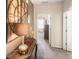 Bright hallway with decorative clock and table at 3155 Boldmere Se Trl # 3, Smyrna, GA 30080