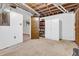 Partially finished basement with storage and access to other rooms at 3734 N Camp Creek Sw Pkwy, Atlanta, GA 30331