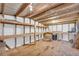 Workshop with wooden beams and shelving at 3734 N Camp Creek Sw Pkwy, Atlanta, GA 30331