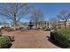 Circular brick paved town square with central fountain at 1403 Augusta Se Dr, Marietta, GA 30067