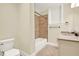 Clean bathroom with tub and updated vanity at 5288 East Cherokee Dr, Canton, GA 30115