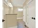 A bright bathroom featuring a tiled shower and modern fixtures at 5288 East Cherokee Dr, Canton, GA 30115