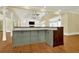 Kitchen with custom cabinetry and granite countertops at 5288 East Cherokee Dr, Canton, GA 30115