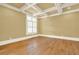 Bright office with hardwood floors, white trim, and large window at 5288 East Cherokee Dr, Canton, GA 30115