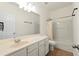 Clean bathroom, featuring a bathtub and updated vanity at 1503 Dolcetto Nw Trce # 2, Kennesaw, GA 30152