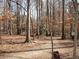 A wooded trail through a park, with leaf-covered ground at 4617 Dunover Cir, Dunwoody, GA 30360