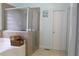 Spacious bathroom with a shower and a linen closet at 162 Gainesborough Dr, Dallas, GA 30157