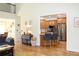 Open kitchen with light wood cabinets and stainless steel appliances at 162 Gainesborough Dr, Dallas, GA 30157