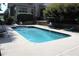 Sparkling, clean pool with plenty of room for lounging at 162 Gainesborough Dr, Dallas, GA 30157