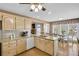 Bright kitchen with granite counters and an eat-in area at 185 Glen Holly Dr, Roswell, GA 30076